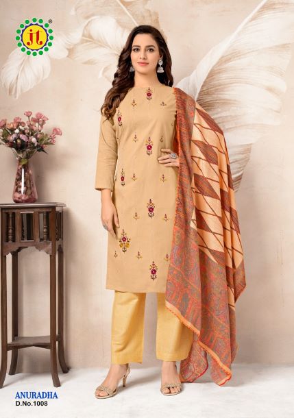 Jt Anuradha Vol-1 Cotton Designer Exclusive Dress Material